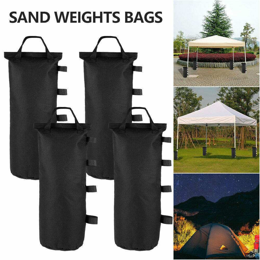 Water/sand filled fixed bag outdoor folding pop up tent Awning Canopy feet Parasol bag Large Capacity windproof weight sandbag