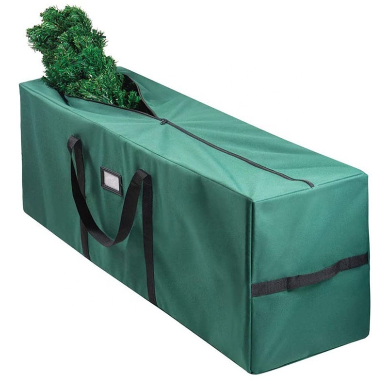 Tear Resistant Christmas Wreath Tree Storage Bag Durable Dual Zippered Xmas Storage Bag