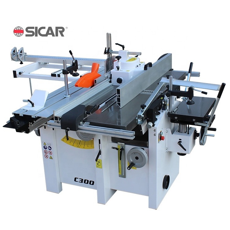 Italian Sicar Brand C300 5-1 Universal Multi-function Woodworking machinery Combination woodworking machine