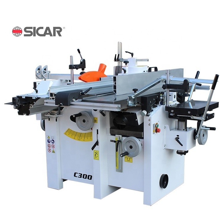 Italian Sicar Brand C300 5-1 Universal Multi-function Woodworking machinery Combination woodworking machine