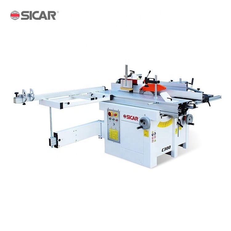 Italian Sicar Brand C300 combination woodworking machines 5 in 1 planning machine woodworking