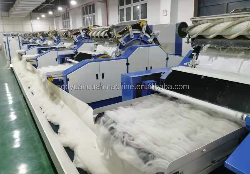 Textile Machinery Sheep Wool Spinning Machinery Alpaca Carding Machine