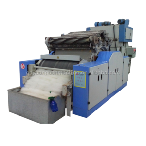 Wool Textile Machinery Alpaca Fiber Sheep Wool Carding / Cashmere De-hairing Machine