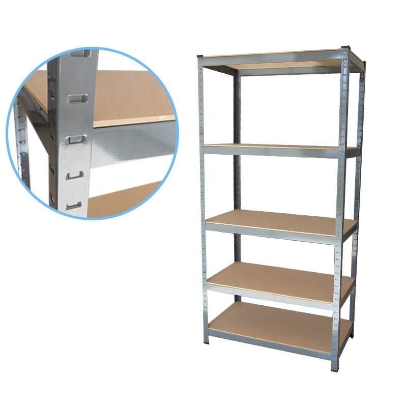 Heavy Duty Muscle Rack Household Rack Protection Racks 5 Tier Steel Sheet Mdf Adjustable Shelving For Garage