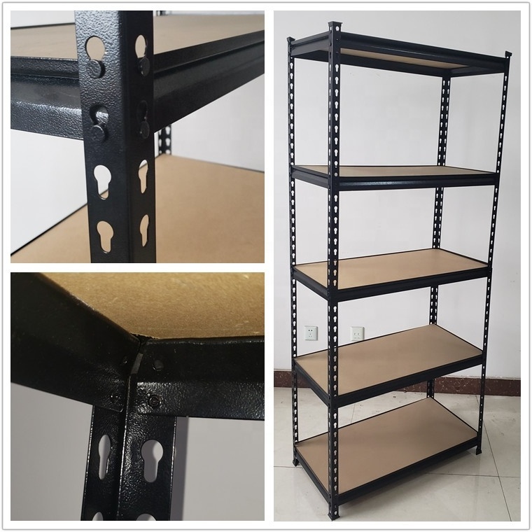 Heavy Duty Muscle Rack Household Rack Protection Racks 5 Tier Steel Sheet Mdf Adjustable Shelving For Garage