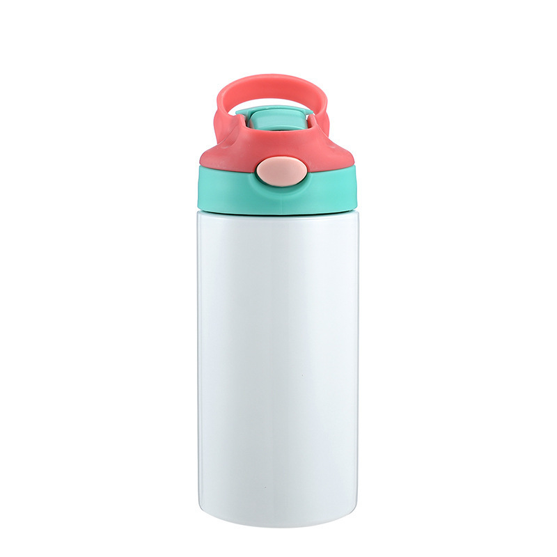 Thermosublimation 304 stainless steel straight body thermos cup Student cup Thermotransfer coating children's sippy cup