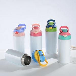 Thermosublimation 304 stainless steel straight body thermos cup Student cup Thermotransfer coating children's sippy cup