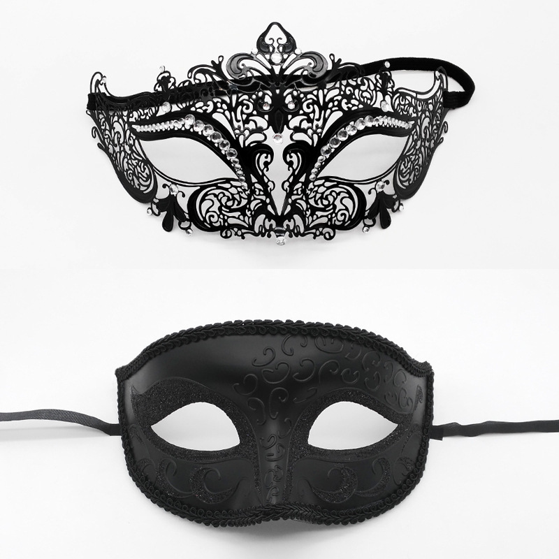 party mask lace mask explosion set combination party party personality european headwear eye mask