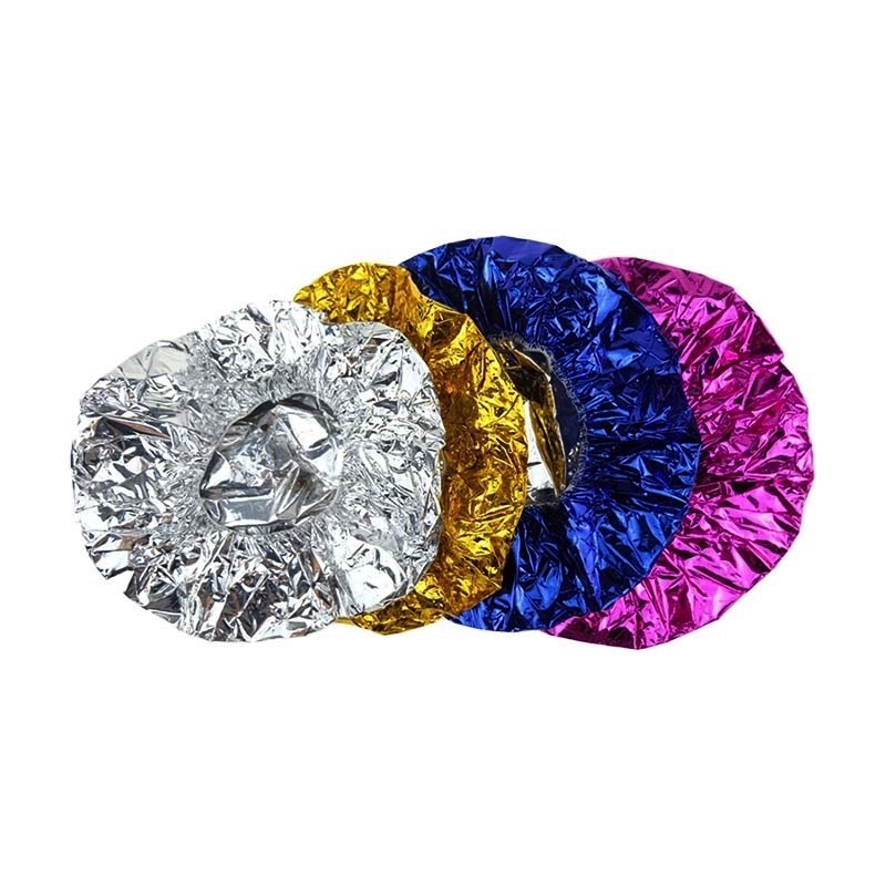 shower cap aluminum foil waterproof bath hoods disposable shower caps baking cap