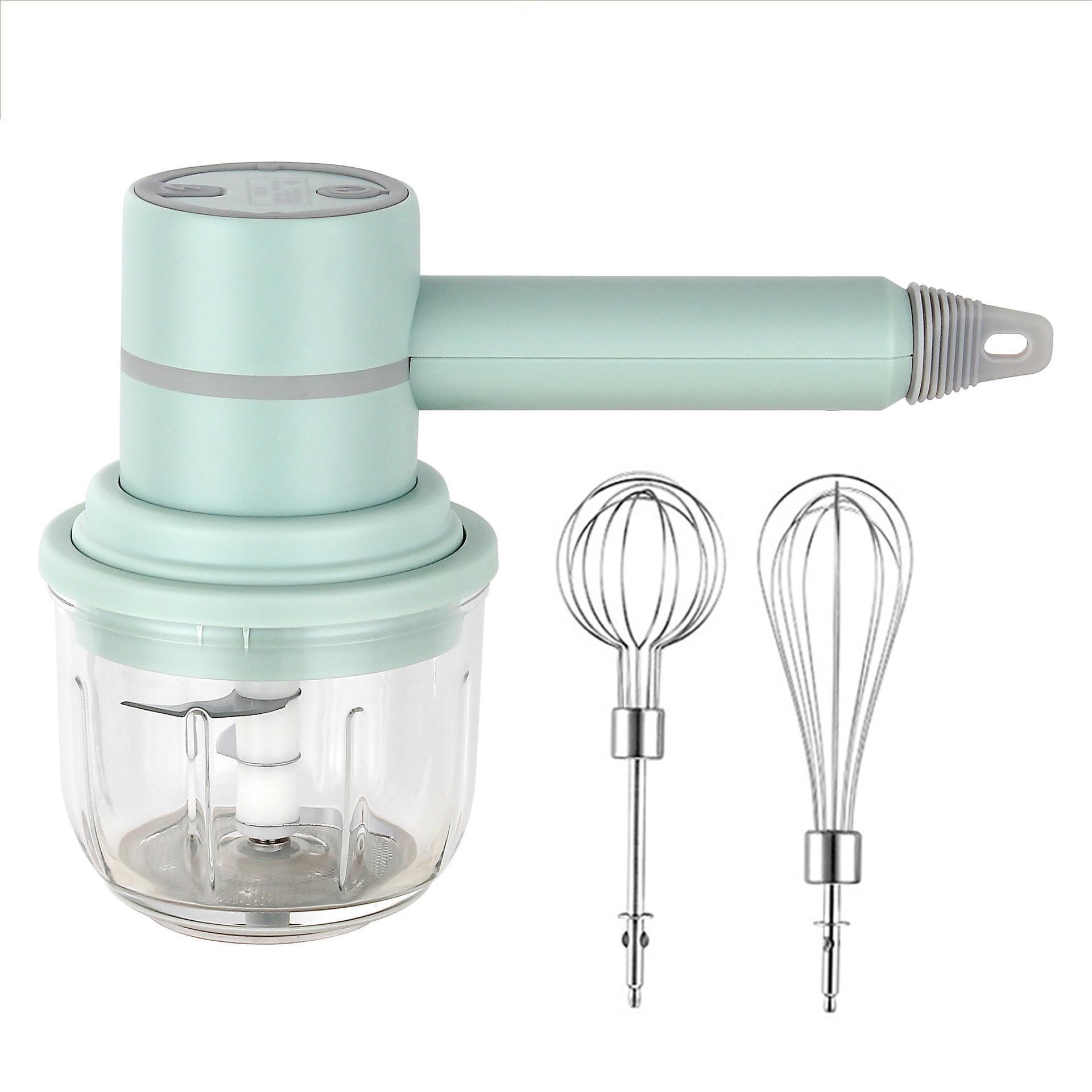 Electric mini kitchen shredder Garlic masher Meat grinder Rechargeable food processor