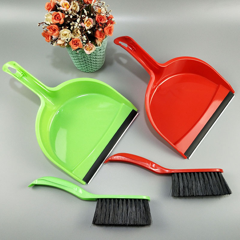 Mini Cleaning Brush Mini Short Handle Broom Dustpan Set Dust Plastic Sofa Bed