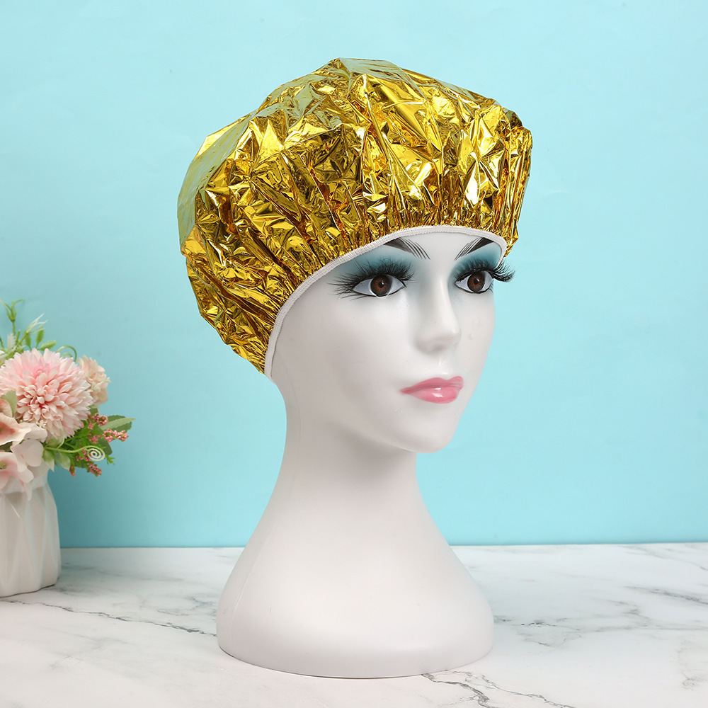 shower cap aluminum foil waterproof bath hoods disposable shower caps baking cap