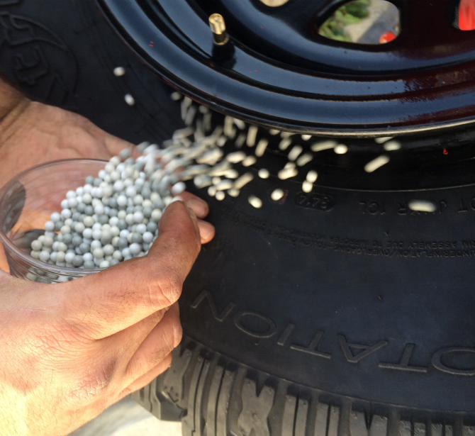 tire balance beads for off road tires