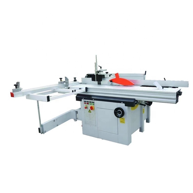 C220 woodworking combined multi purpose sawing machine with 5  in 1 woodworking machine of sawing planing and drilling machine