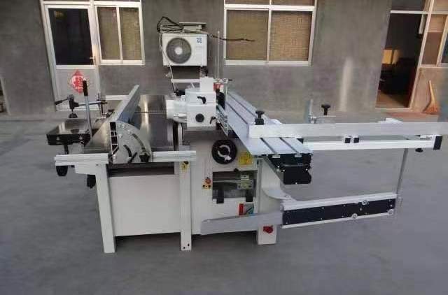 C220 woodworking combined multi purpose sawing machine with 5  in 1 woodworking machine of sawing planing and drilling machine