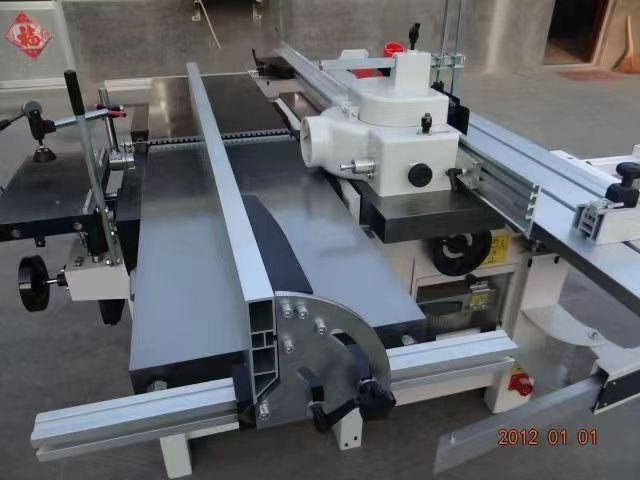 C220 woodworking combined multi purpose sawing machine with 5  in 1 woodworking machine of sawing planing and drilling machine