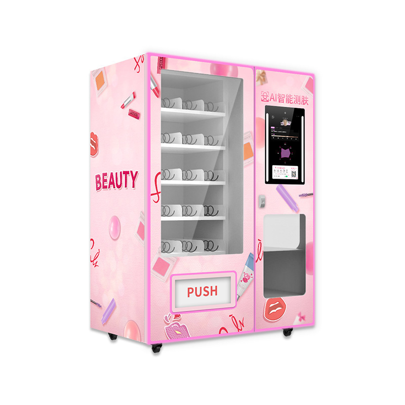 Attractive design eyelash convenience self-service store vending machine touch screen custom eyelash hair vending machine