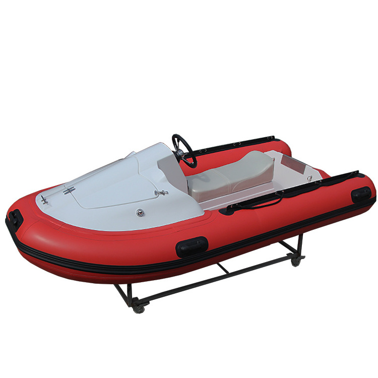 Hot sale Mini rib boat water entertainment inflatable jet ski boat 3.3m 3.6m 3.9m