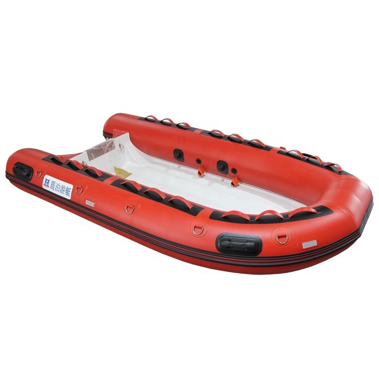 Inflatable glass bottom boat 300A rigid high quality inflatable fishing boat