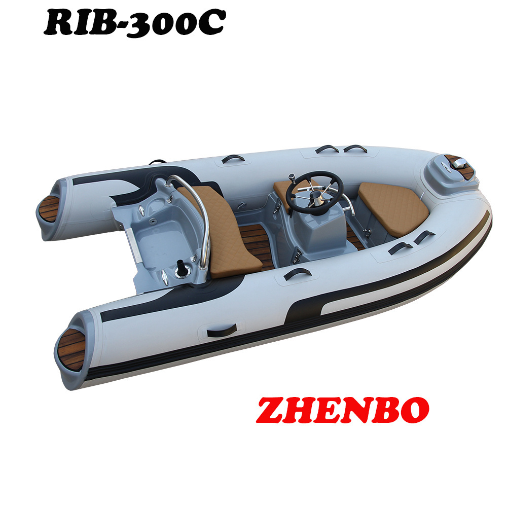 1.2mm PVC Inflatable Boat Dingy Rib-300C Fiberglass Small Fishing And Leisure Boat