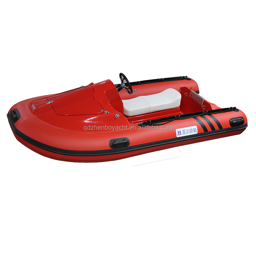 PVC/HYPALON Tube Mini Rib Boat Jet Ski 330 350 390 Inflatable Jet Ski Speed Boat inflatable fiberglass boat