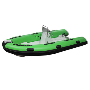 4.3m Fiberglass Fishing RIB Boat With CE Certificate PVC/Hypalon Pontoon 430 RIB430