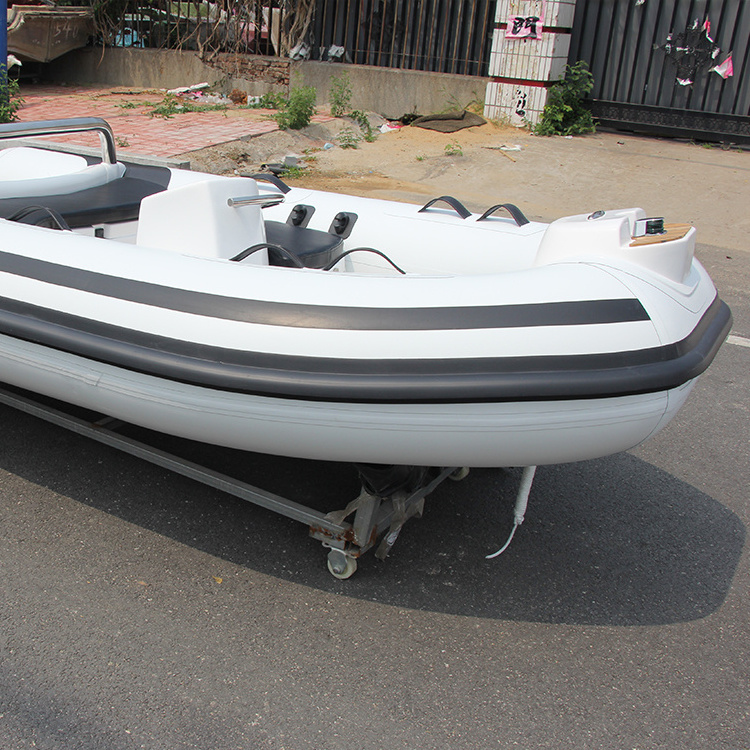 2022 CE small dinghy 300 RIB rigid hull center console inflatable hypalon PVC rescued boat with engine