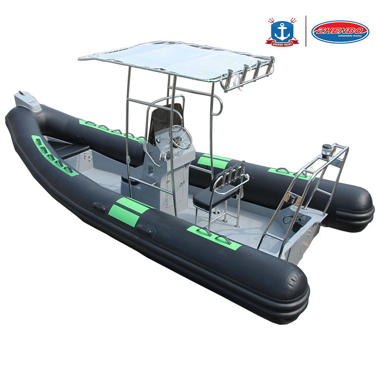 19 ft fishing yacht 5.8m 12 capability center console boat rubber rigid Inflatable boat