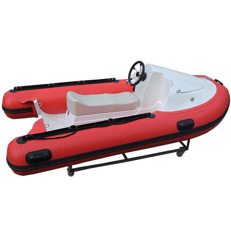 Hot sale Mini rib boat water entertainment inflatable jet ski boat 3.3m 3.6m 3.9m