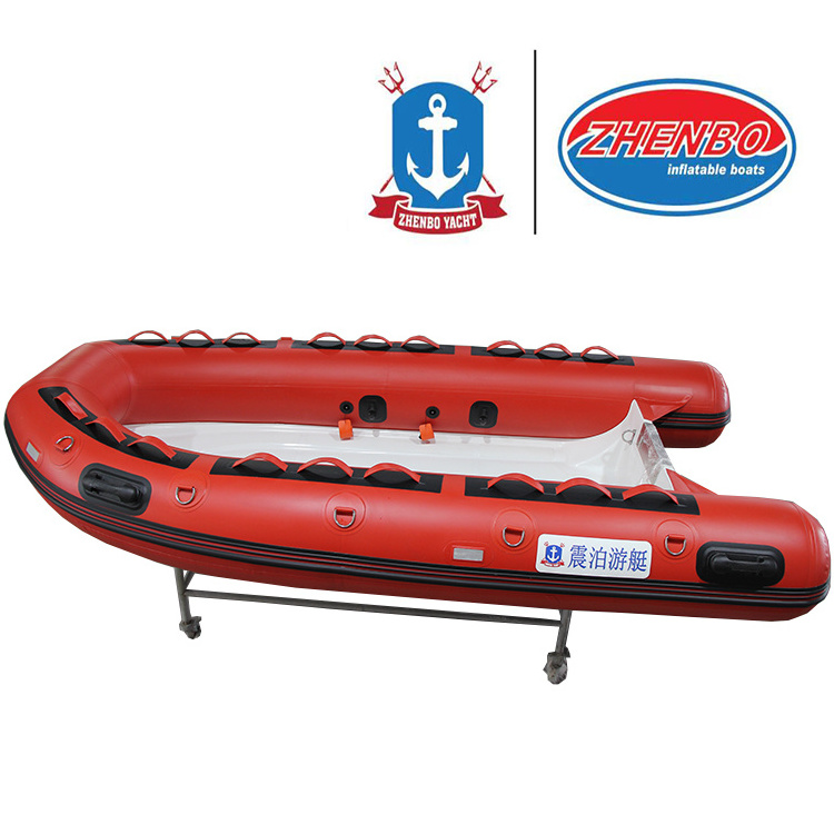 Inflatable glass bottom boat 300A rigid high quality inflatable fishing boat