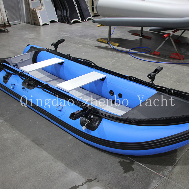 370cm Persons Pedal Canoe Kayak Boat Safety Easy to Carry pvc rowing boats