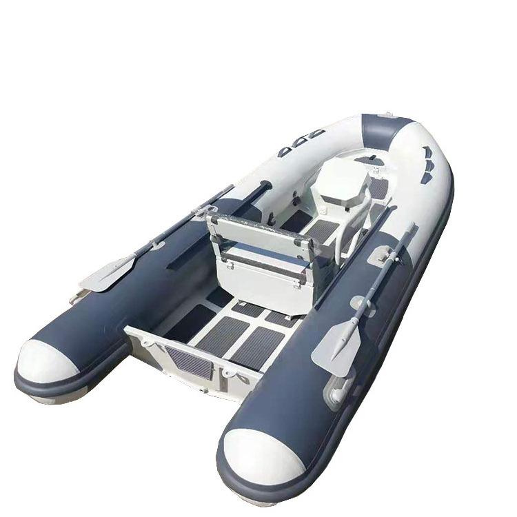 Aluminium Hull Rib Boat Rib 380 With Console Steering And Seat 3.8m Rib Inflatable Boat