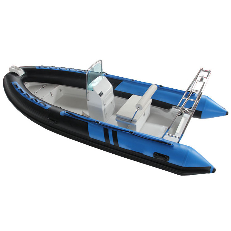 Ce Appro Luxury Deep V Orca Steering Console 16 Ft Hypalon Rigid Inflatable 16ft Rib Boat 480 With Motor