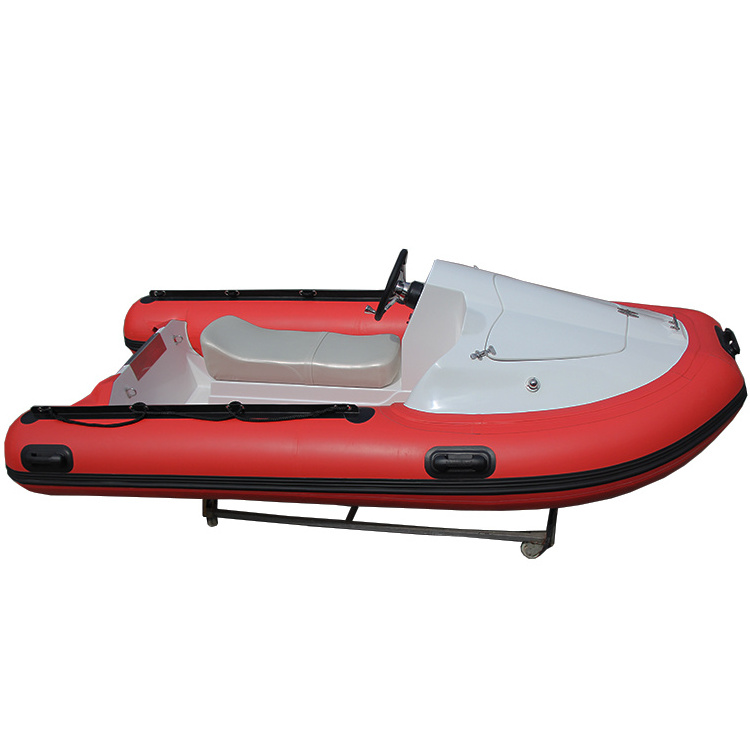 Hot sale Mini rib boat water entertainment inflatable jet ski boat 3.3m 3.6m 3.9m