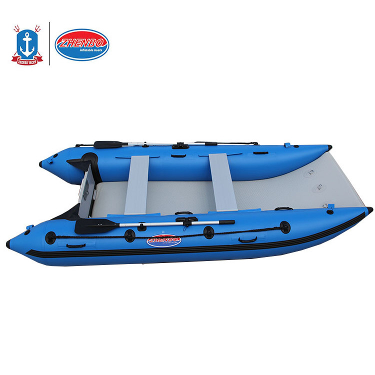 Mini Thundercat Boat 3.8m Catamaran 380 For 4 Persons Speed Inflatable Boat 340 360 380