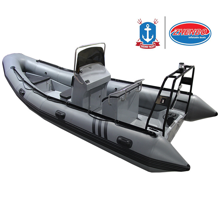 Wholesale customization 12 capability 19 ft 5.8m fiberglass hypalon rigid Inflatable boat