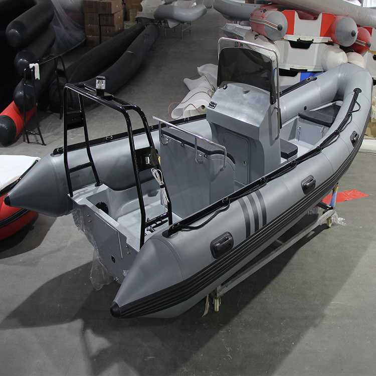 12 capability submarines rib boat 19 ft jet boat 5.8m fiberglass hypalon rigid Inflatable boat