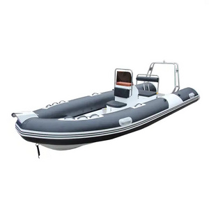 Ce Appro Luxury Deep V Orca Steering Console 16 Ft Hypalon Rigid Inflatable 16ft Rib Boat 480 With Motor