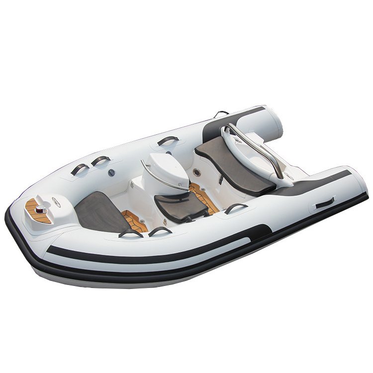 2022 CE small dinghy 300 RIB rigid hull center console inflatable hypalon PVC rescued boat with engine