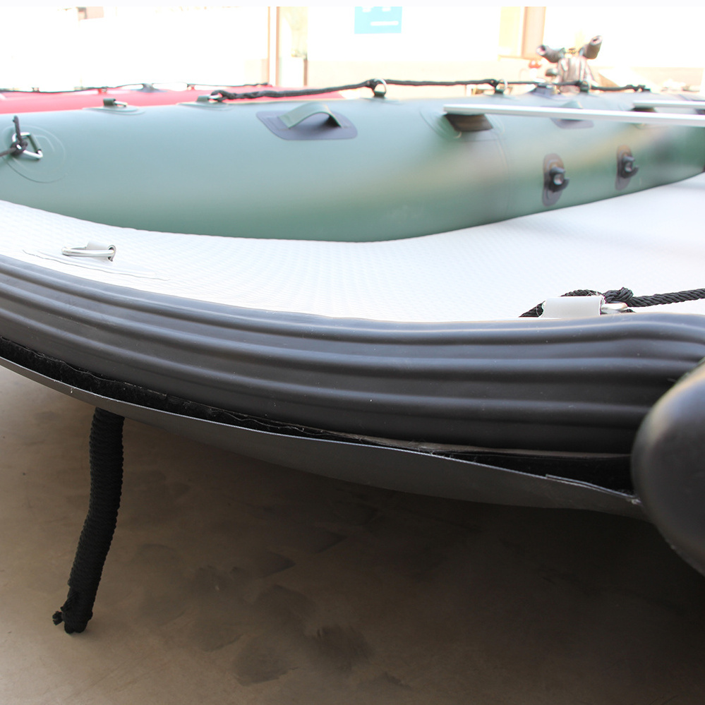 Zhenbo 3.3m-4.7m Catamaran Hypalon Inflatable Hull Catamaran Boat With Aluminium/Wooden Transom