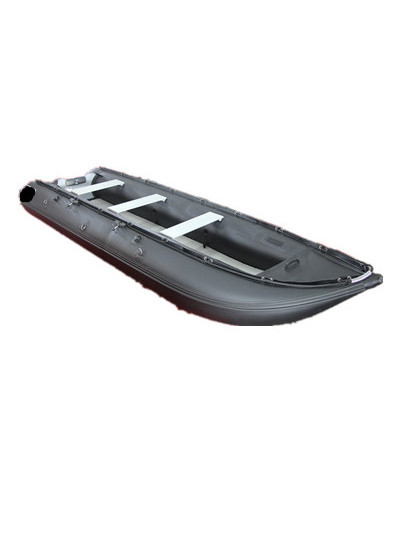 2 Persons 370 Fishing Boat Kaboat Black Inflatable Kayak