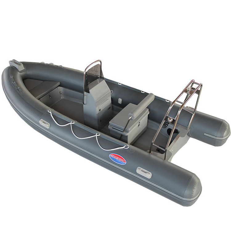 Ce Appro Luxury Deep V Orca Steering Console 16 Ft Hypalon Rigid Inflatable 16ft Rib Boat 480 With Motor