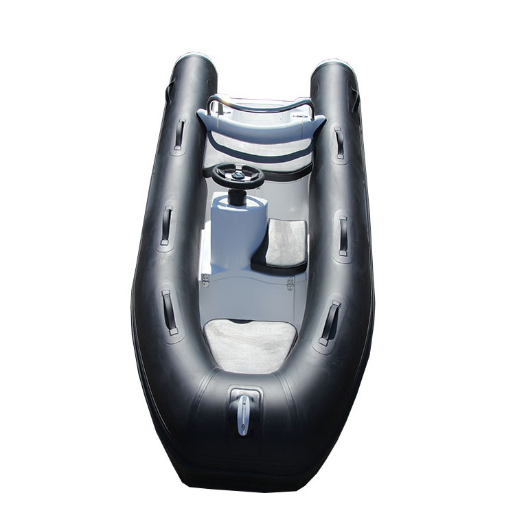 Hot sale 10 ft passenger boat 3 m 4 persons ricing boat fiberglass rib boat for water skiing