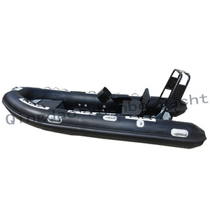 Deep V hull aluminium rib boat rib 360 390 420 470 520 hypalon rubber boat