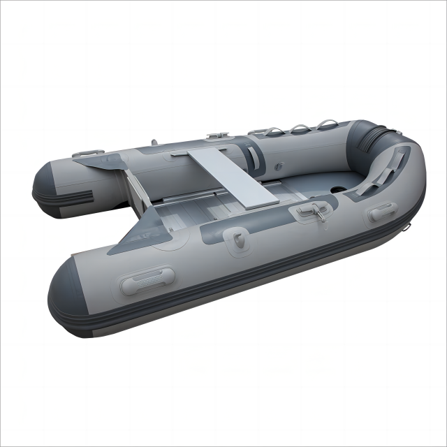 Qingdao zhenbo yacht inflatable aluminum floor rowing boats  for sale with CE