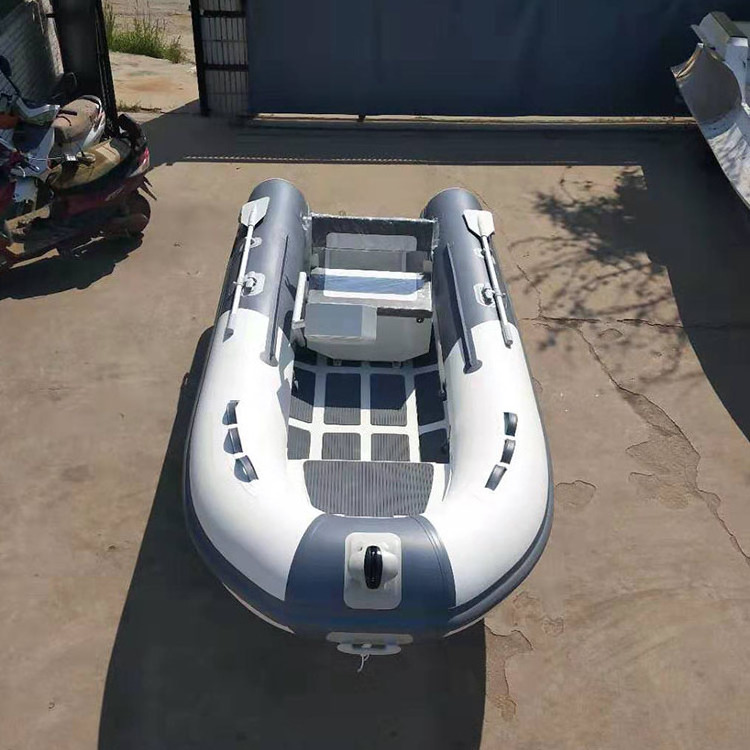 Aluminium Hull Rib Boat Rib 380 With Console Steering And Seat 3.8m Rib Inflatable Boat