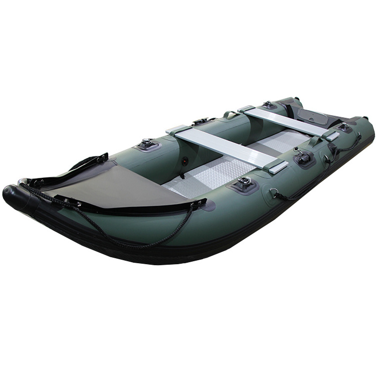 high quality  Green kayak fishing boat390cm  and kayak with kayak motor electric for sale