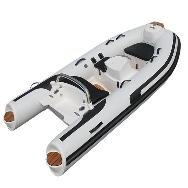 2022 CE small dinghy 300 RIB rigid hull center console inflatable hypalon PVC rescued boat with engine