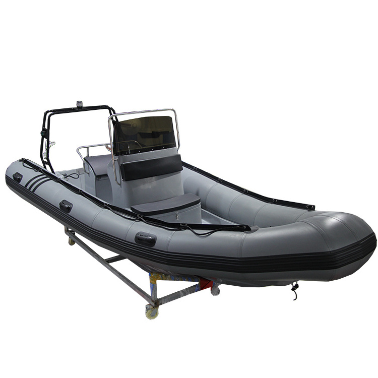 Wholesale customization 12 capability 19 ft 5.8m fiberglass hypalon rigid Inflatable boat