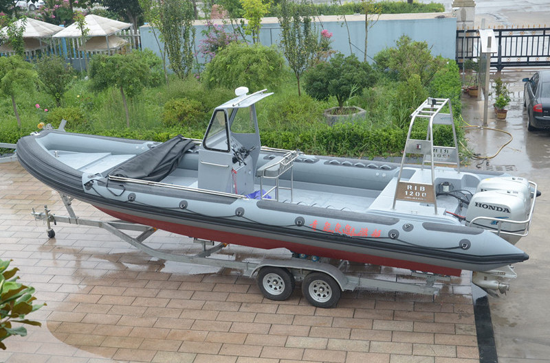 Large Commercial Charter Passenger Speed Boat Sea Rescue Operation Cabin Rib Boats 9m-12m